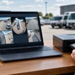 How 360° vehicle CCTV footage is downloaded: depot WiFi or hard drive removal