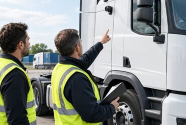 How to train drivers to use a 360° camera system