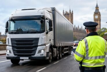 What happens if an HGV enters London without a DVS safety permit?
